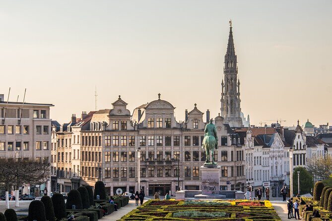 A Self-Guided Tour of Brussels: From Medieval to Modern Times - Mont des Arts, Kunstberg Bells, and Quiet Garden Time