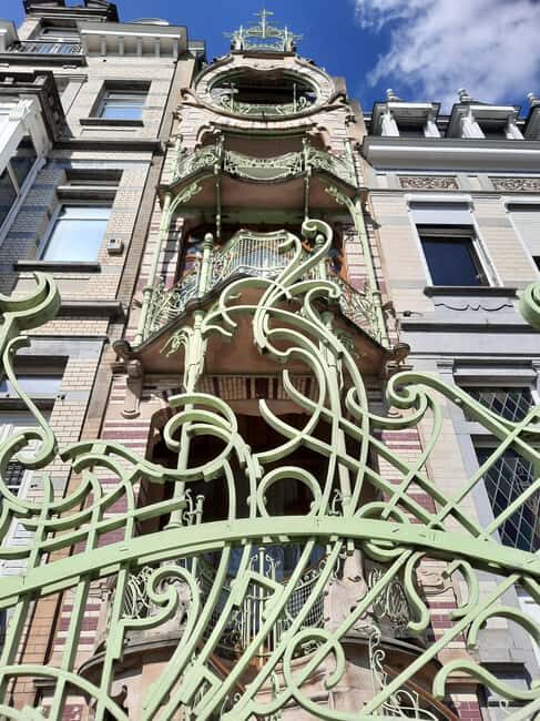 Brussels: Art Nouveau Walking Tour with a Local Guide - Ixelles for about an hour: seeing the style beyond the postcard