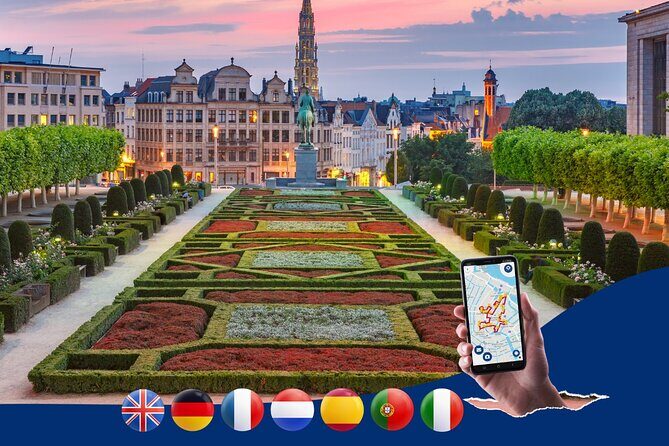 Brussels: City Walk with Audioguide in 7 Languages on your Phone - Start Point and Route Rhythm Around Place de la Chapelle