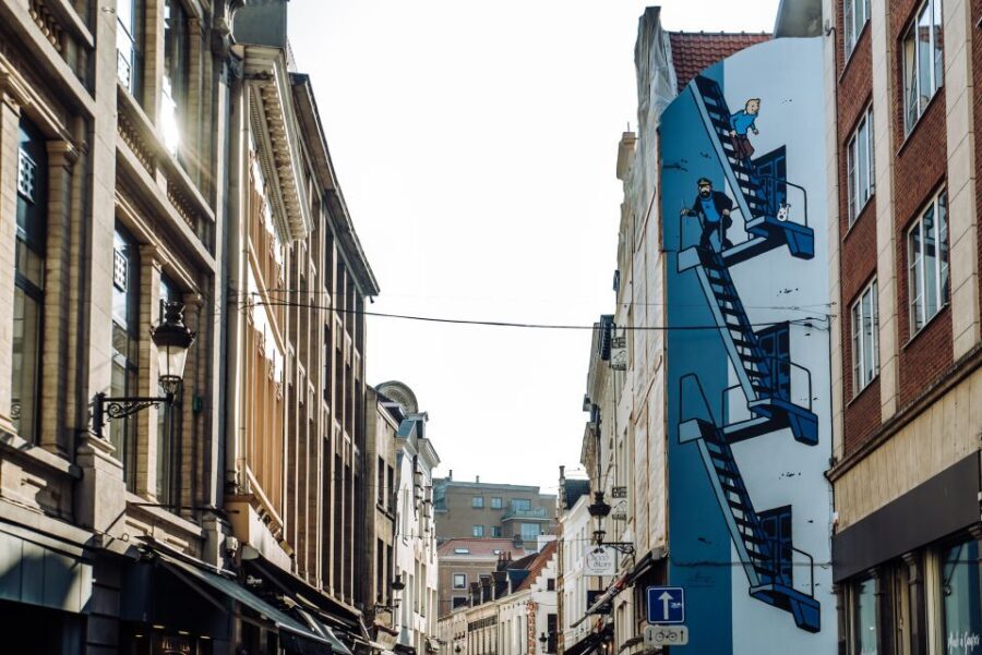 Brussels Comics & Street Art: Private Walking Tour - Meet at Zuidstation, then get your bearings with real street clues