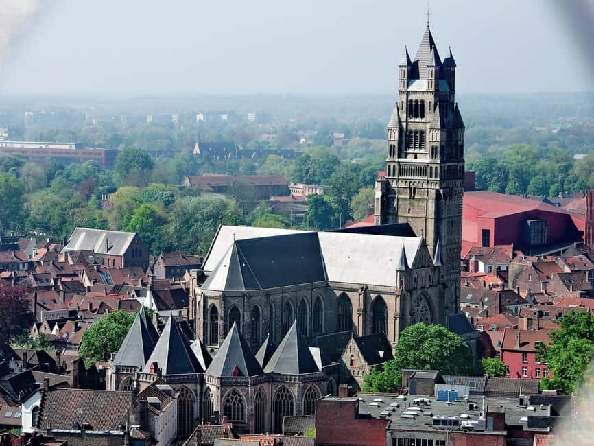Brussels: Private & Customizable Day Trip to Bruges - St. Salvador’s Cathedral and the Church of Our Lady Inside