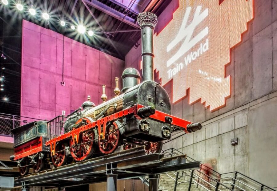 Brussels Train World Museum Entrance Ticket - Temporary exhibition: Draw me a train! (Sept 19, 2024–May 11, 2025)