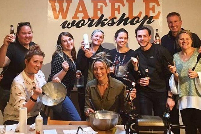 Brussels Waffle Workshop - Meeting Rue des Foulons: Where you’ll start cooking