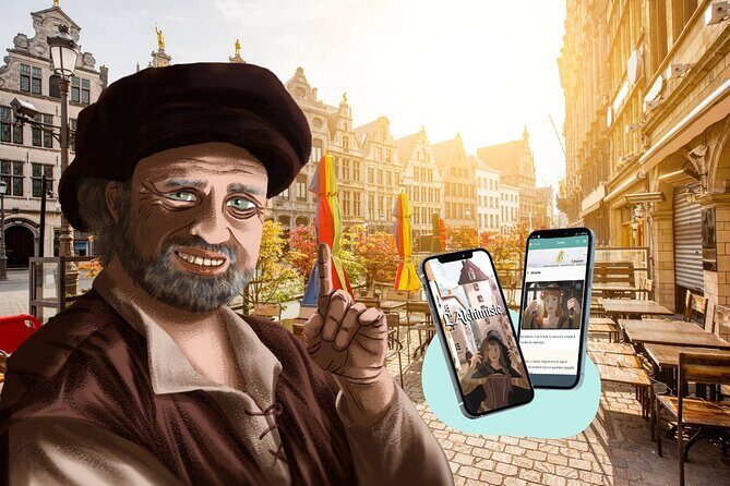 Discover Antwerp while playing! Escape game - The alchemist - Starting at Veemarkt: what your first minutes feel like