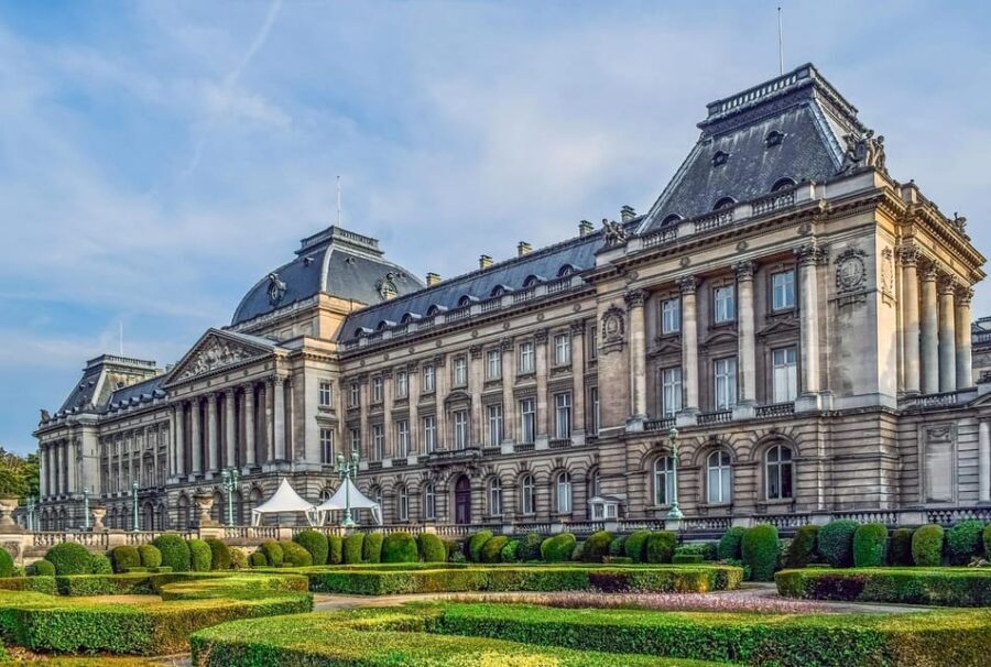From Amsterdam: To Brussels - Travel as a VIP - Palace of Justice and Council of Ministers Facades: The Serious Brussels Side