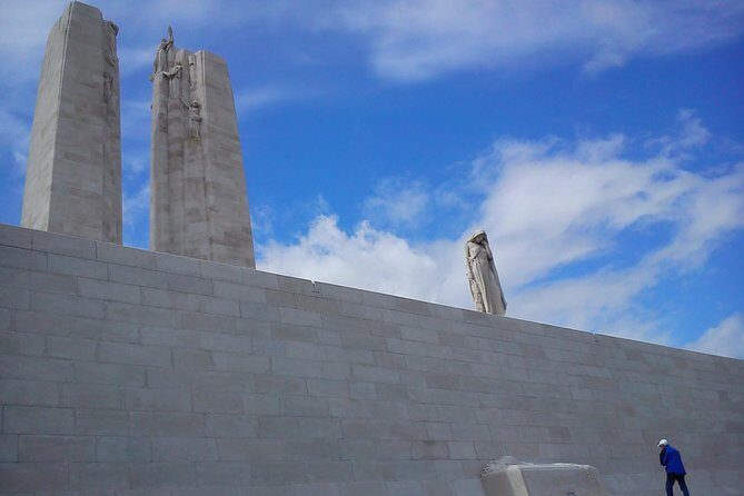 Full Day Canadian WW1 Vimy and Somme Battlefield Tour from Ypres - Vimy Ridge: trenches, the Grange Tunnel, and the Douai Plain view
