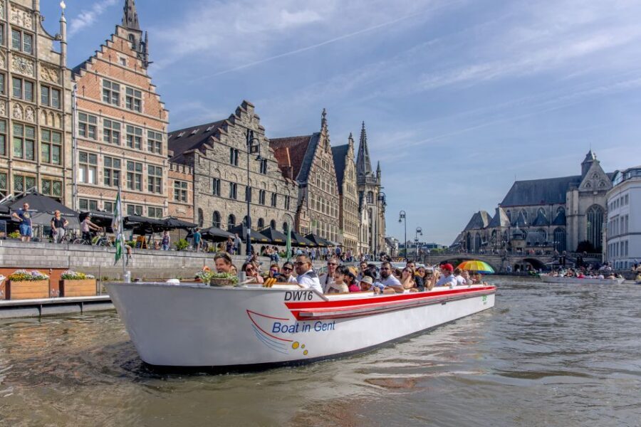Ghent: Hop-on Hop-off Water-Tramway - The Hop-On Hop-Off Rhythm (and How to Plan Your Timing)
