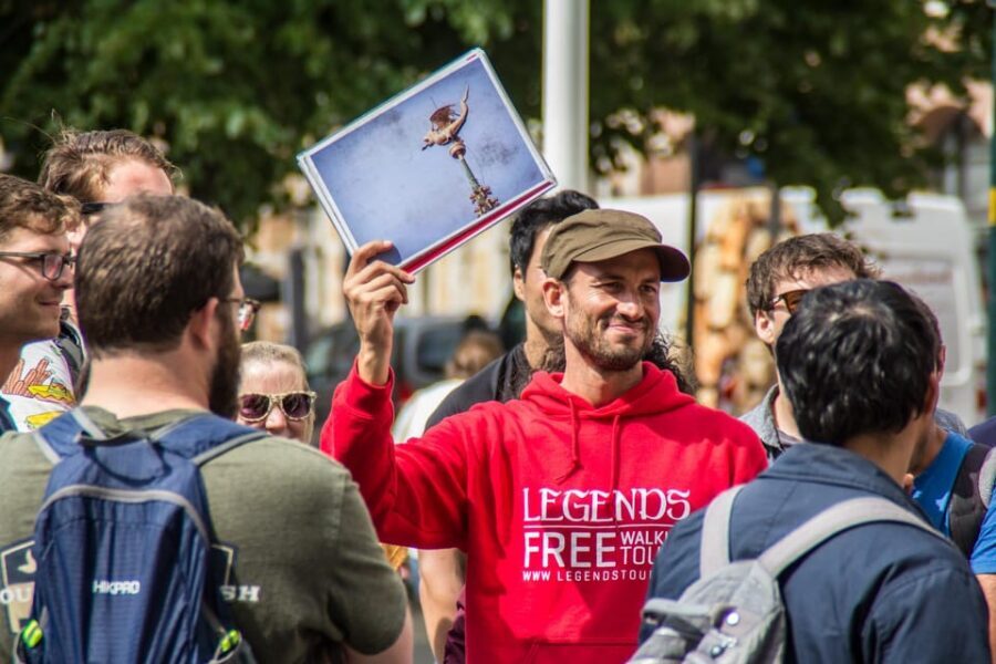 Historical Walking Tour: The Story of Bruges - by Legends - Church of Our Lady, Dijver, and Rozenhoedkaai: Big Stops with Storytelling Payoff