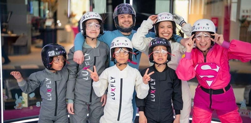 Luxembourg : Indoor Skydiving - Luxembourg’s Luxfly: the 35-meter indoor freefall experience