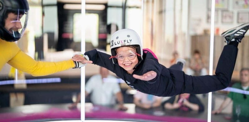 Luxembourg : Indoor Skydiving - How your 2 hours typically plays out inside Luxfly