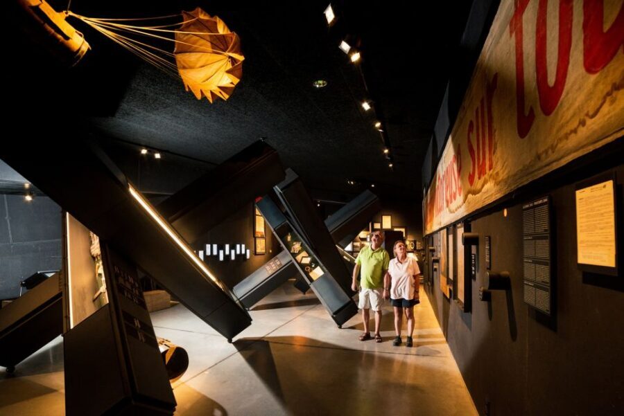 Mons : the Mons Memorial Museum - Veteran interviews and letters: the ending that lingers