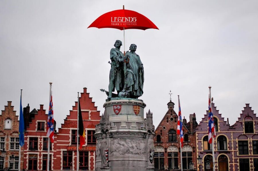 Night Tour: The Dark Side of Bruges - by Legends - Ending at Bauhaus Bar: beer, a discount, and an easy landing