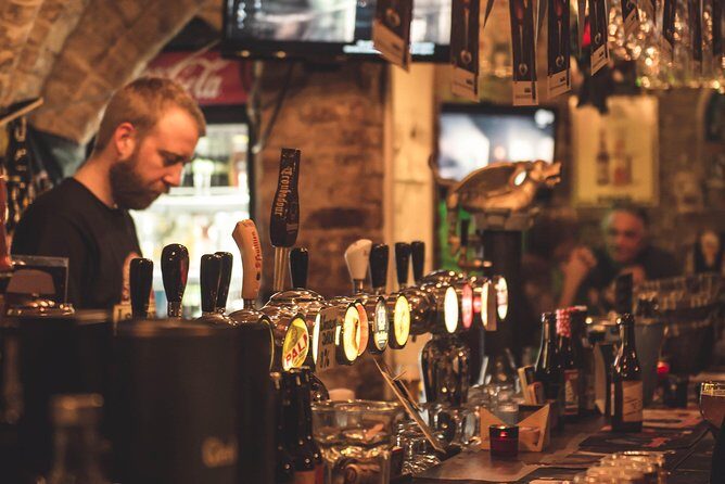 Private: Discover Bruges beers & brewery with chocolate pairing by a young local - Stop 4: ’t Brugs Beertje for a huge beer menu and wild style variety