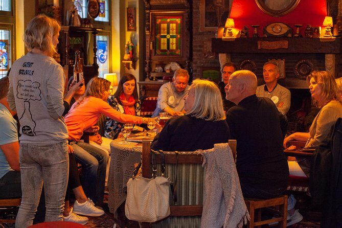Private: Discover Bruges beers & brewery with chocolate pairing by a young local - Stop 5: De Halve Maan Brewery for the production view and a closing favorite-beer twist