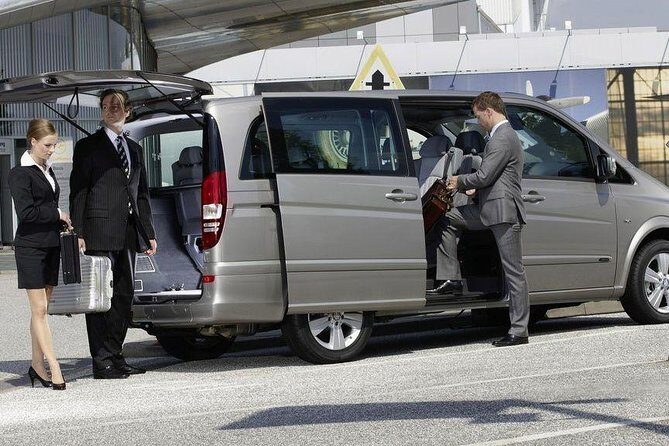 Private Transfer from Brussels Airport to Bruges By Business car - On-the-road comfort: Wi‑Fi, water, and the perks you’ll actually use