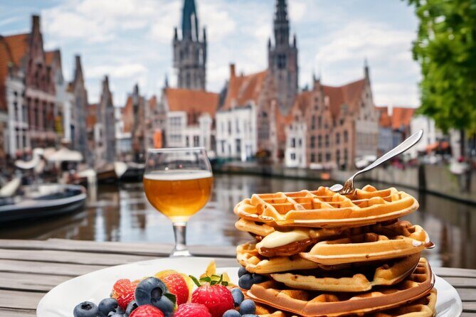 Stress-Free Bruges for Cruise Passengers with opt. Canal Cruise - First big wow: Bargeplein, Minnewater Park, and the Beguinage sanctuary